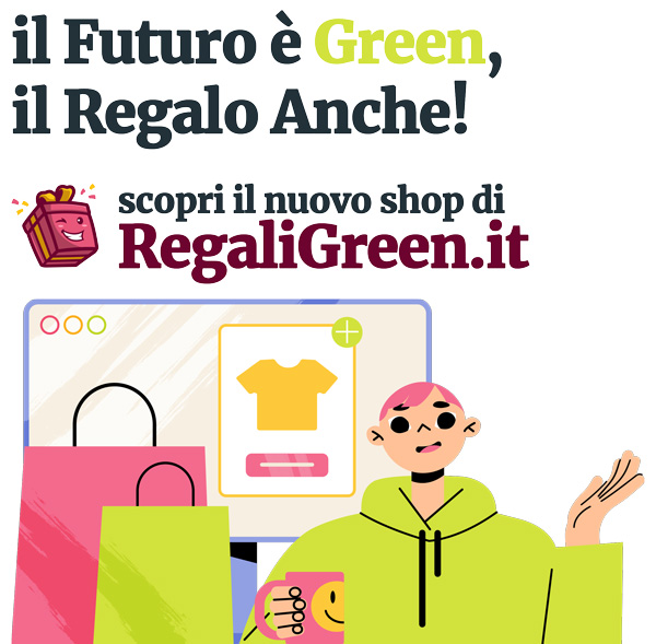 Banner regaligreen.it - portale dei Regali Green